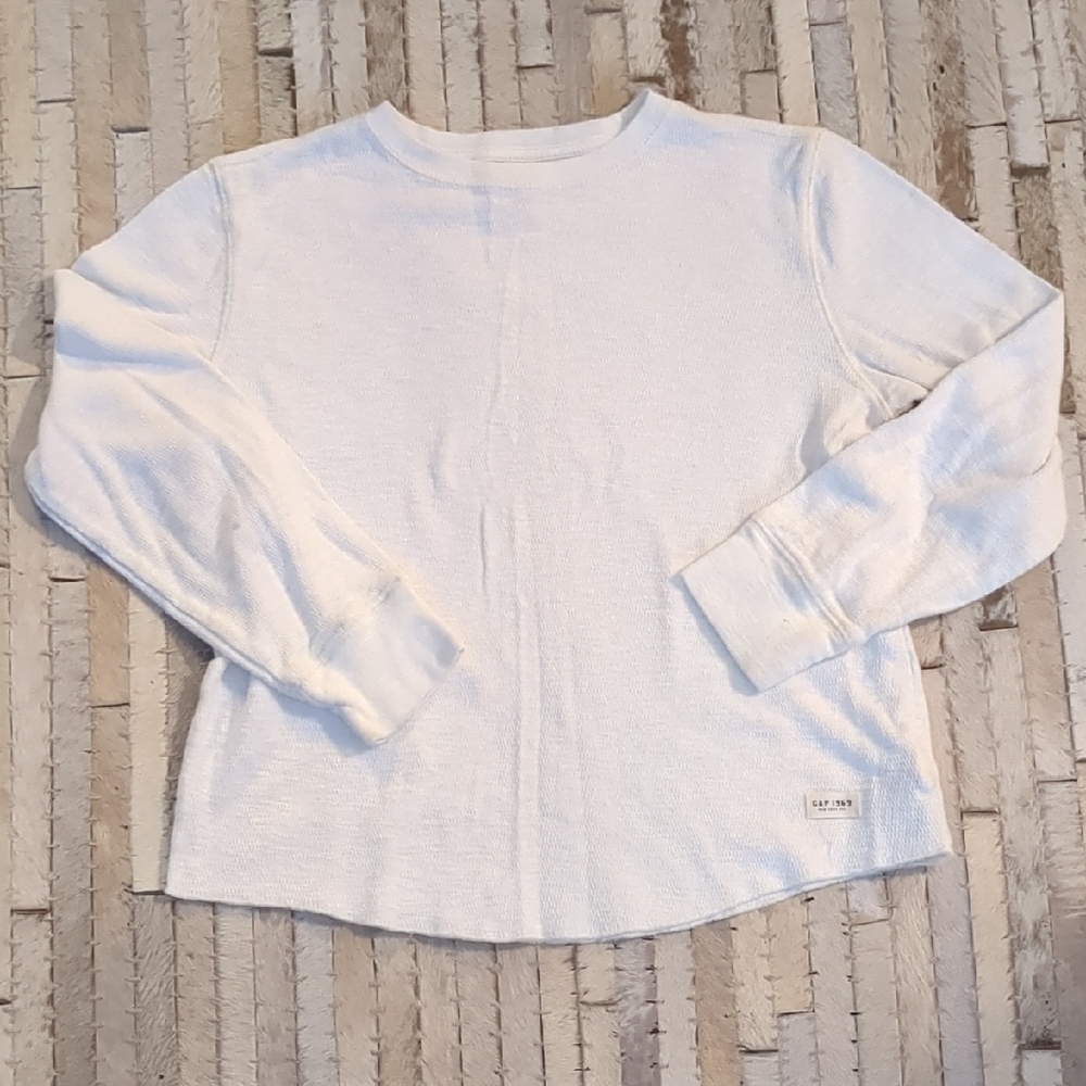Gap Kids 1969‎ Long Sleeve White Thermal